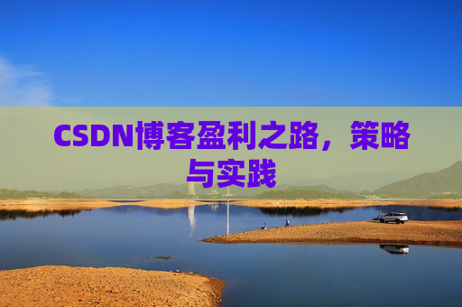 CSDN博客盈利之路，策略与实践